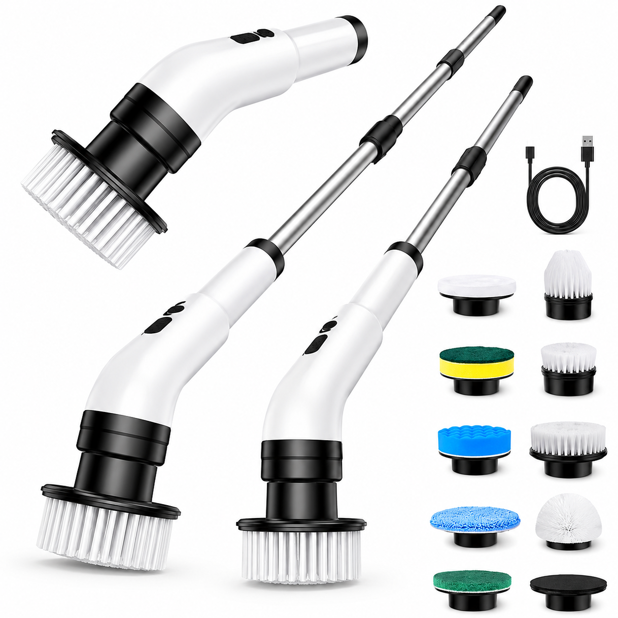 9-In-1 Power Scrubber Kit