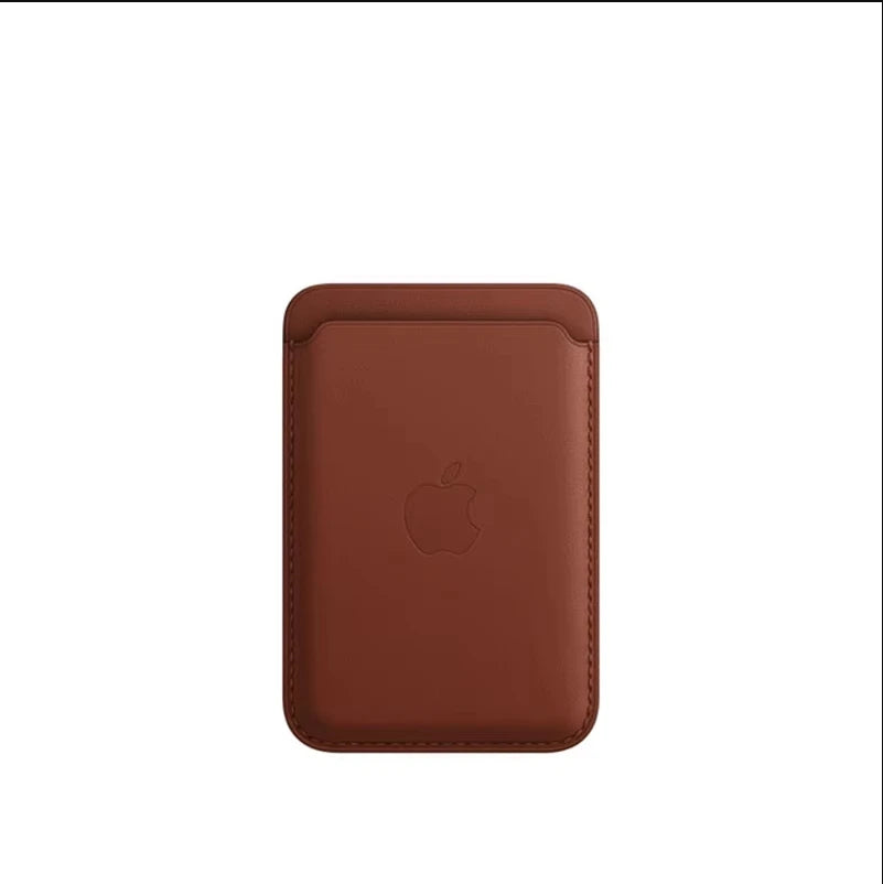 Original for Magsafe wallet Magnetic Card holder Case For iPhone 13 17 16 15 12 14 Pro Max Samsung Leather Bag With Box Cover