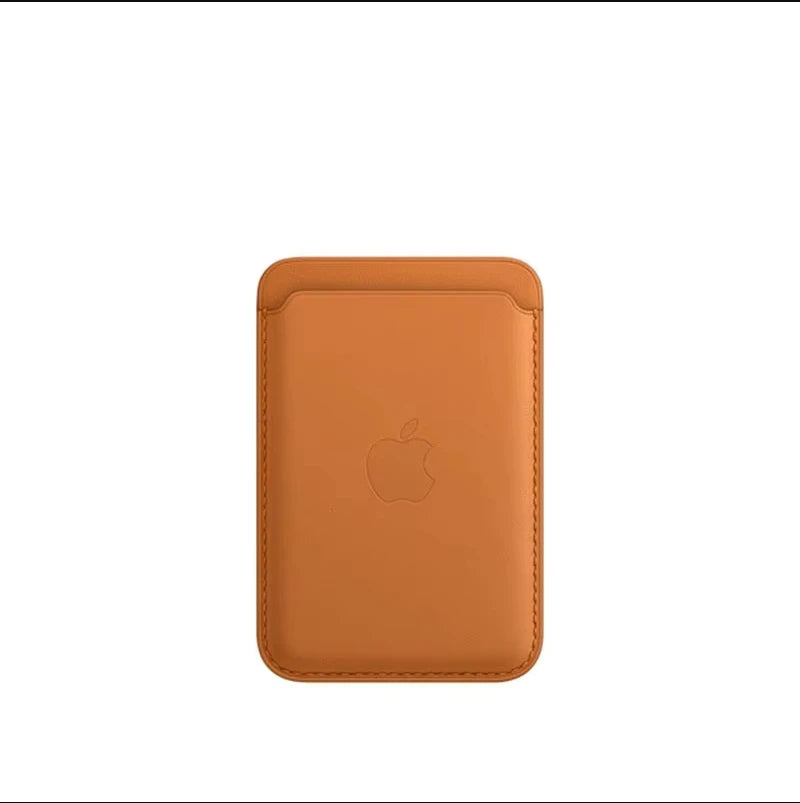Original for Magsafe wallet Magnetic Card holder Case For iPhone 13 17 16 15 12 14 Pro Max Samsung Leather Bag With Box Cover